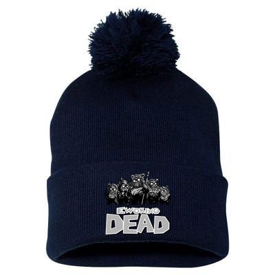 Funny Parody Ewoking Dead Cool Graphic Design Pom Pom 12in Knit Beanie