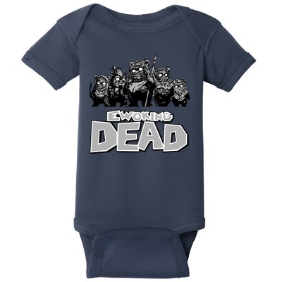 Funny Parody Ewoking Dead Cool Graphic Design Baby Bodysuit