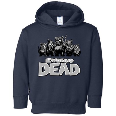 Funny Parody Ewoking Dead Cool Graphic Design Toddler Hoodie