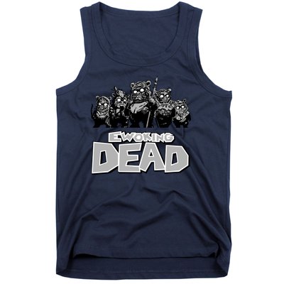 Funny Parody Ewoking Dead Cool Graphic Design Tank Top