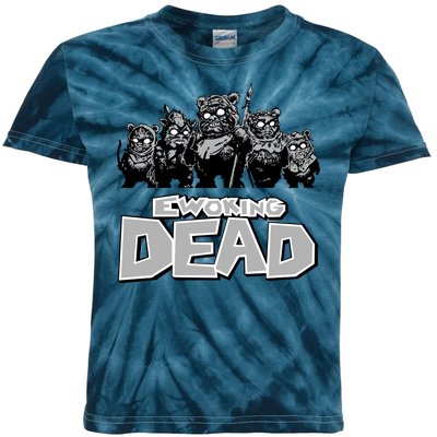 Funny Parody Ewoking Dead Cool Graphic Design Kids Tie-Dye T-Shirt