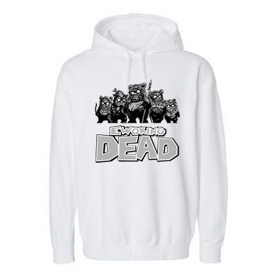 Funny Parody Ewoking Dead Cool Graphic Design Garment-Dyed Fleece Hoodie