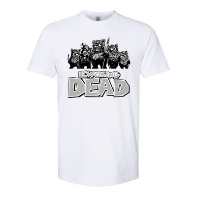 Funny Parody Ewoking Dead Cool Graphic Design Softstyle CVC T-Shirt