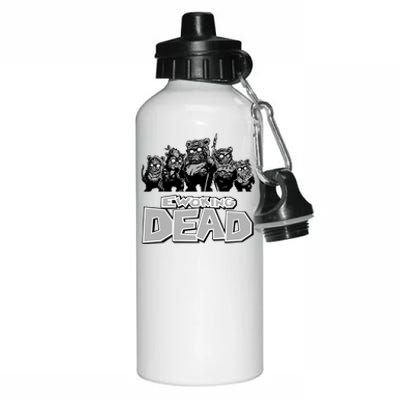 Funny Parody Ewoking Dead Cool Graphic Design Aluminum Water Bottle