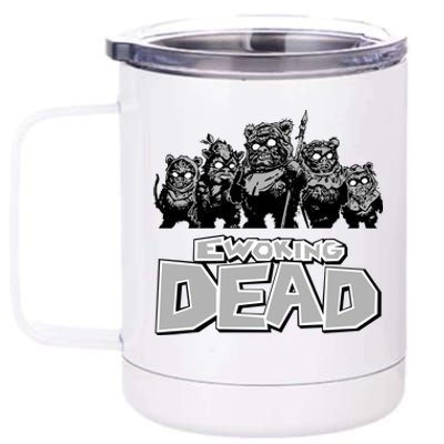 Funny Parody Ewoking Dead Cool Graphic Design 12 oz Stainless Steel Tumbler Cup