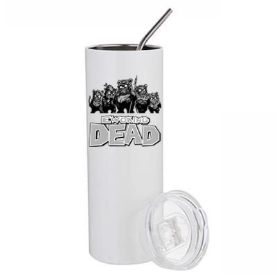 Funny Parody Ewoking Dead Cool Graphic Design Stainless Steel Tumbler