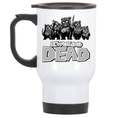 Funny Parody Ewoking Dead Cool Graphic Design Stainless Steel Travel Mug