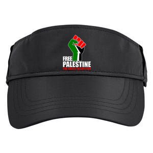 Free Palestine End Israeli Occupation Adult Drive Performance Visor