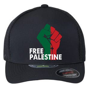 Free Palestine End The Occupation Save Gaza Meaningful Gift Flexfit Unipanel Trucker Cap