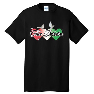 Free Palestine Equality Human Rights Palestinian Tall T-Shirt