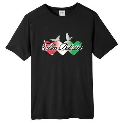 Free Palestine Equality Human Rights Palestinian Tall Fusion ChromaSoft Performance T-Shirt