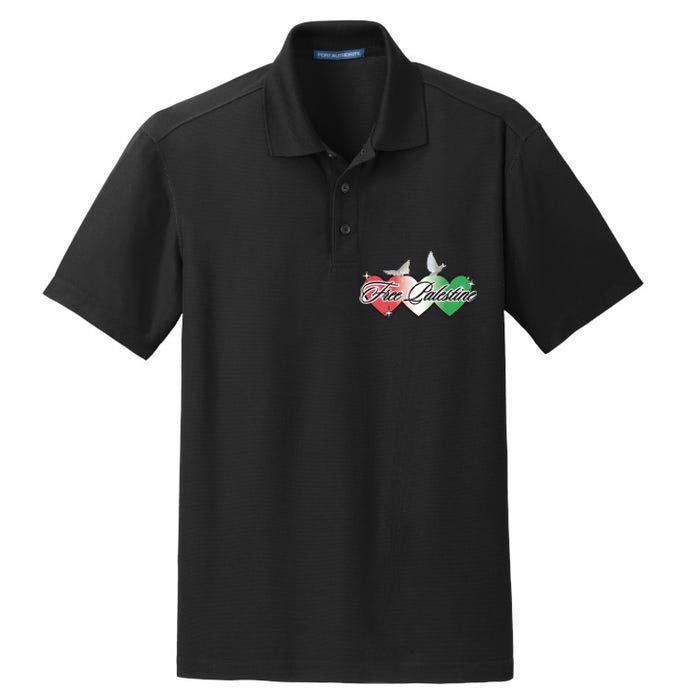 Free Palestine Equality Human Rights Palestinian Dry Zone Grid Polo