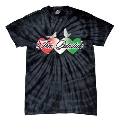 Free Palestine Equality Human Rights Palestinian Tie-Dye T-Shirt