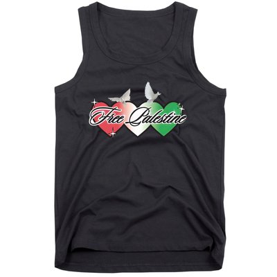 Free Palestine Equality Human Rights Palestinian Tank Top