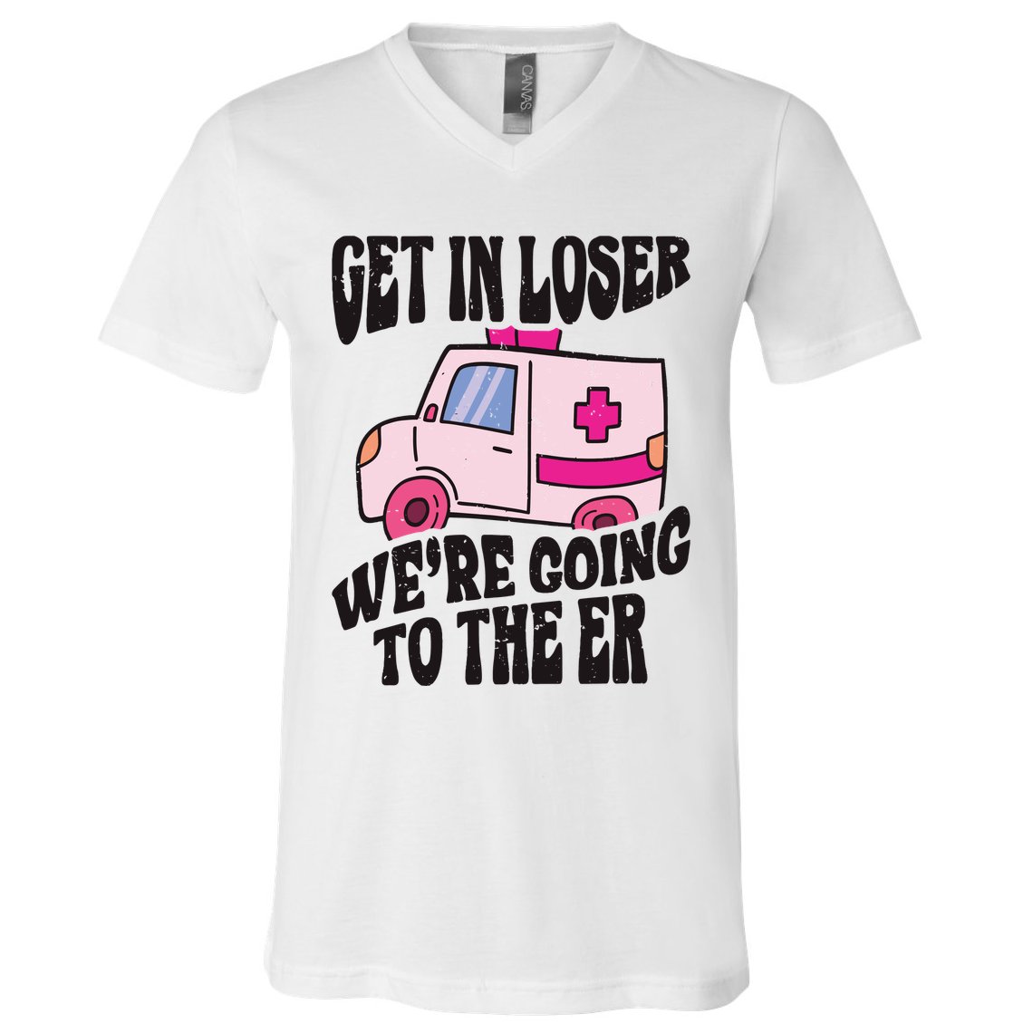 Funny Paramedic Emt Medic V-Neck T-Shirt