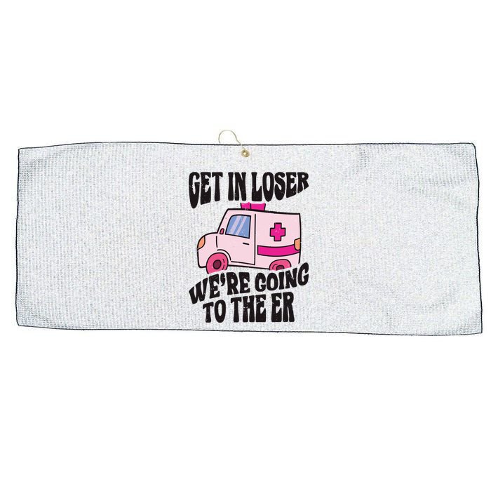 Funny Paramedic Emt Medic Large Microfiber Waffle Golf Towel