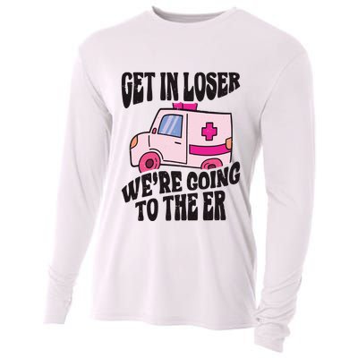 Funny Paramedic Emt Medic Cooling Performance Long Sleeve Crew
