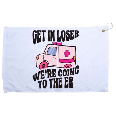 Funny Paramedic Emt Medic Grommeted Golf Towel