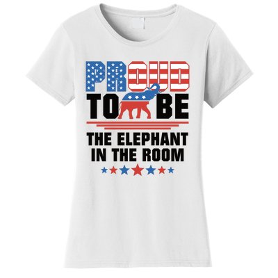 Funny Political Election Day Republican Party Logo GOP Women's T-Shirt