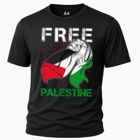 Free Palestine End War Support Palestine Cooling Performance Crew T-Shirt