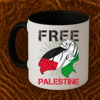 Free Palestine End War Support Palestine Mug