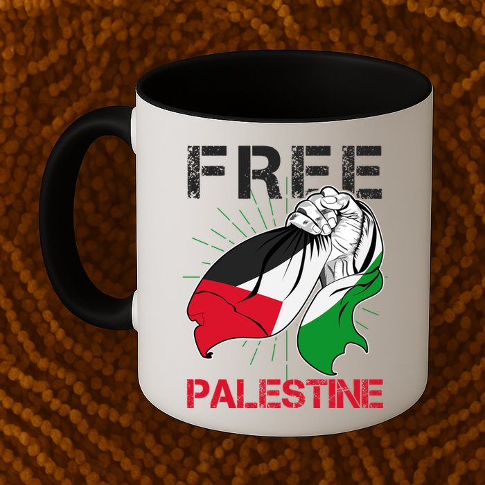 Free Palestine End War Support Palestine Mug