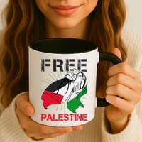 Free Palestine End War Support Palestine Mug