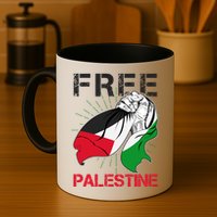 Free Palestine End War Support Palestine Mug