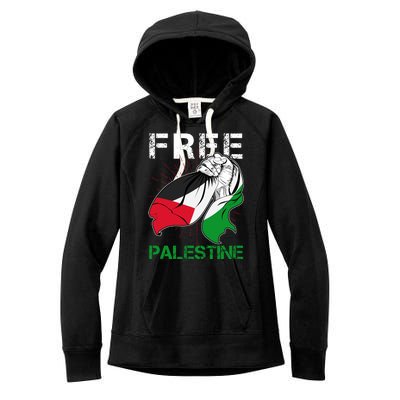 Free Palestine End War Support Palestine Women's Fleece Hoodie