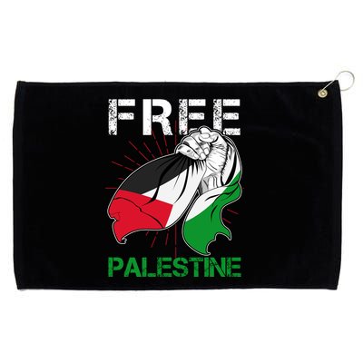 Free Palestine End War Support Palestine Grommeted Golf Towel