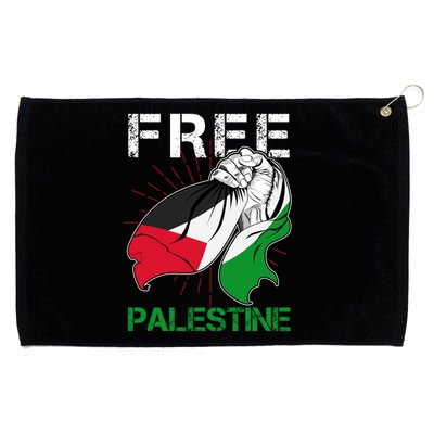 Free Palestine End War Support Palestine Grommeted Golf Towel