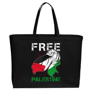 Free Palestine End War Support Palestine Cotton Canvas Jumbo Tote