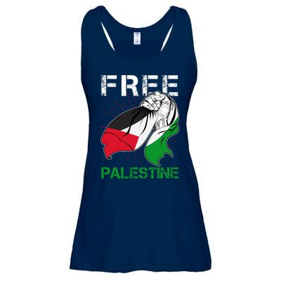 Free Palestine End War Support Palestine Ladies Essential Flowy Tank