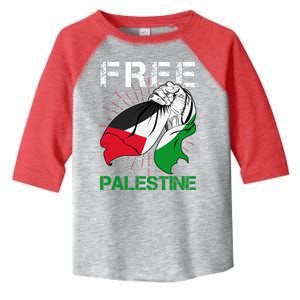 Free Palestine End War Support Palestine Toddler Fine Jersey T-Shirt