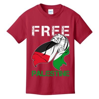 Free Palestine End War Support Palestine Kids T-Shirt