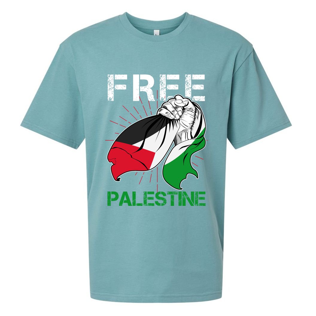 Free Palestine End War Support Palestine Sueded Cloud Jersey T-Shirt