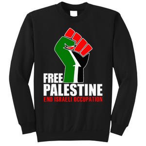 Free Palestine End Israeli Occupation Sweatshirt