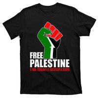 Free Palestine End Israeli Occupation T-Shirt