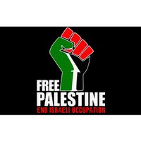 Free Palestine End Israeli Occupation Bumper Sticker