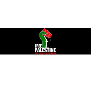 Free Palestine End Israeli Occupation Bumper Sticker