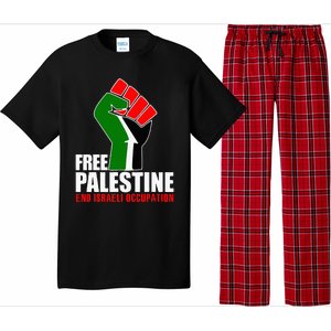 Free Palestine End Israeli Occupation Pajama Set