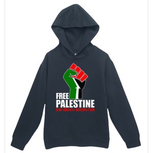 Free Palestine End Israeli Occupation Urban Pullover Hoodie