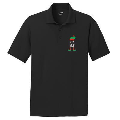 Funny Pta Elf Parent Teacher Association Gift PosiCharge RacerMesh Polo