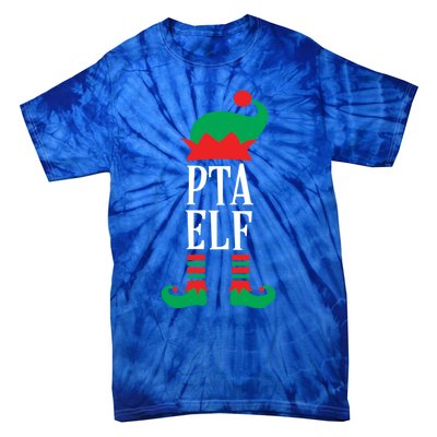 Funny Pta Elf Parent Teacher Association Gift Tie-Dye T-Shirt