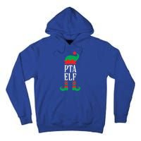 Funny Pta Elf Parent Teacher Association Gift Tall Hoodie