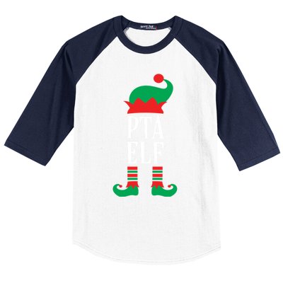 Funny Pta Elf Parent Teacher Association Gift Baseball Sleeve Shirt