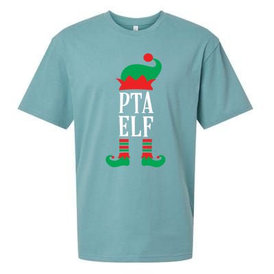 Funny Pta Elf Parent Teacher Association Gift Sueded Cloud Jersey T-Shirt