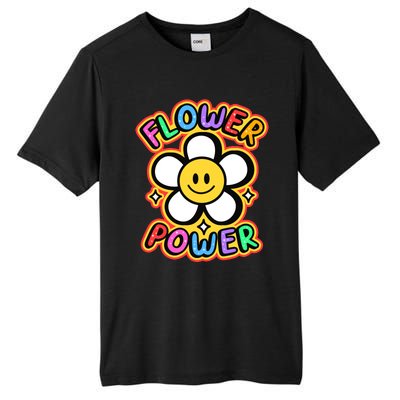 Flower Power Emoji Tall Fusion ChromaSoft Performance T-Shirt