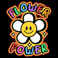 Flower Power Emoji Mug