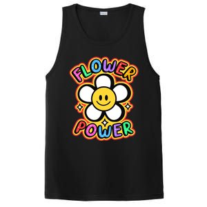 Flower Power Emoji PosiCharge Competitor Tank